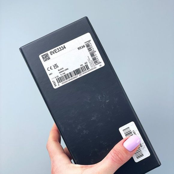 Versace VE3334 GB1 Eyeglasses Black Gold Cat Eye Women - Picture 13 of 13